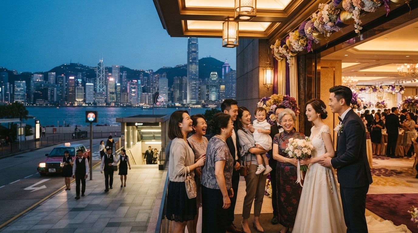 婚宴場地交通便利性全攻略:香港新人如何為賓客選擇方便赴宴的場地?